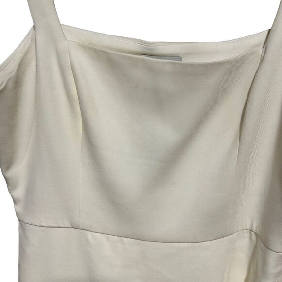 REVOLVE SAYLOR CAYLIN Bridal Wedding Engagement Ostrich Feather Wrap DRESS - Picture 5 of 9